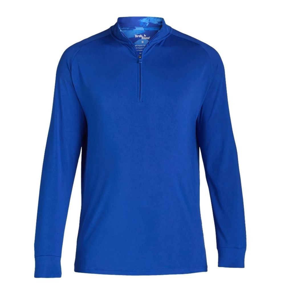 Birdie Bound Men's Quarter Zip Active Top with Long Sleeves, Size 2XL